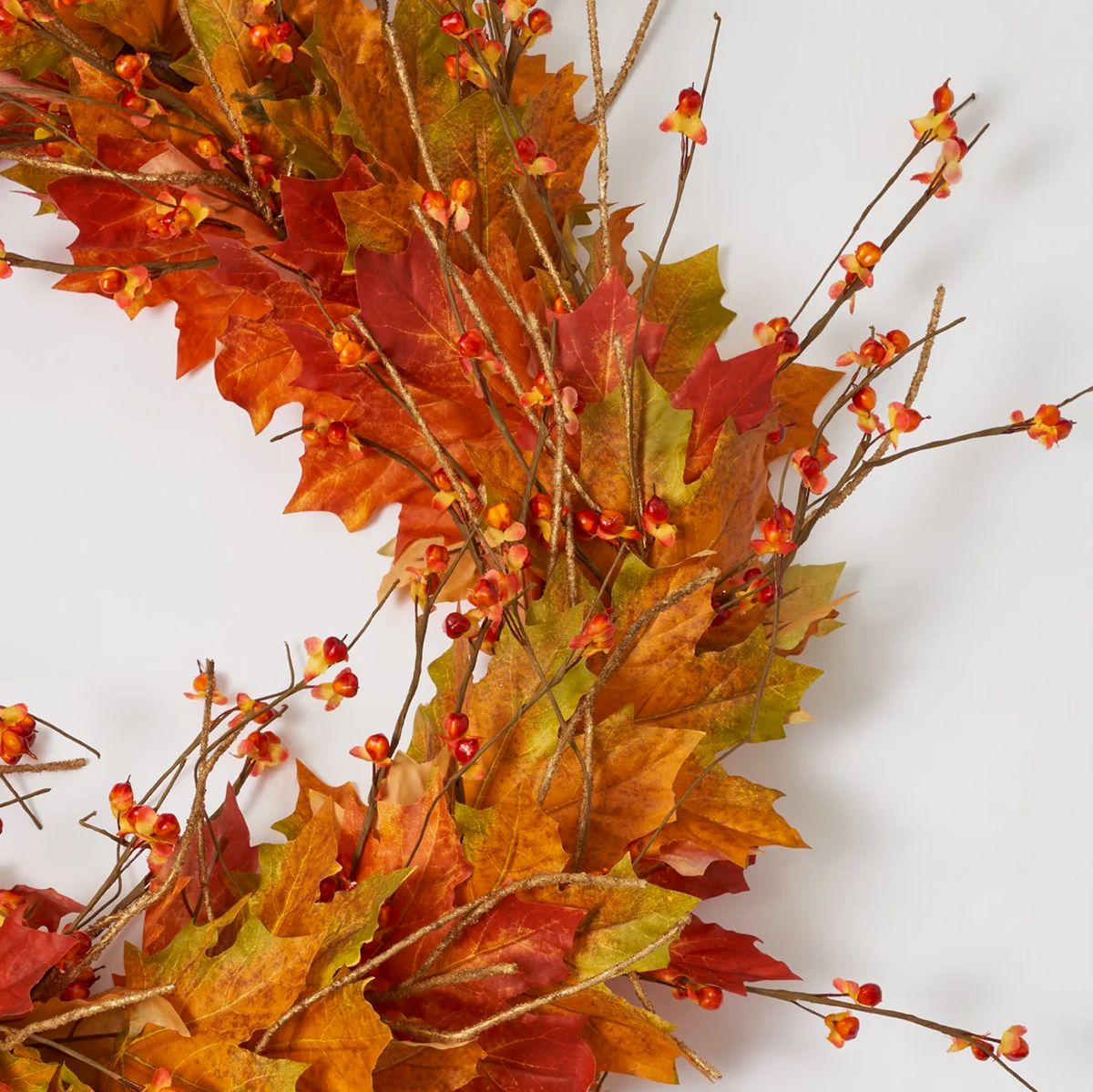 Set of Three Autumn Orange Clutch Berry Stems – Marmalade Mercantile