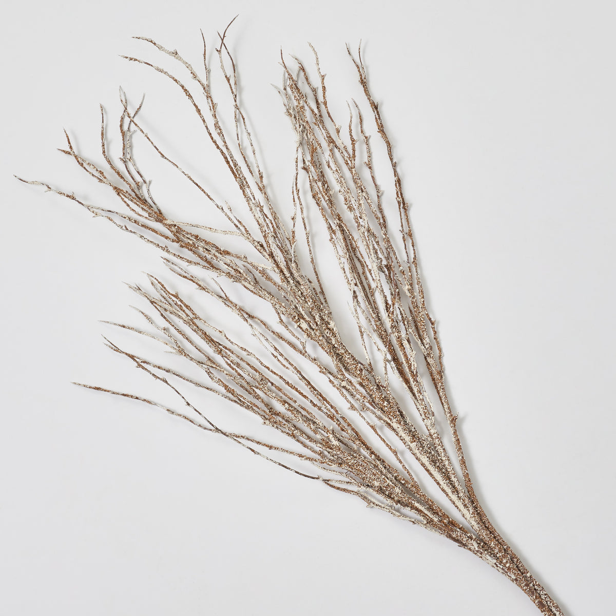 Glittery Winter Branch Stems, Set of 6