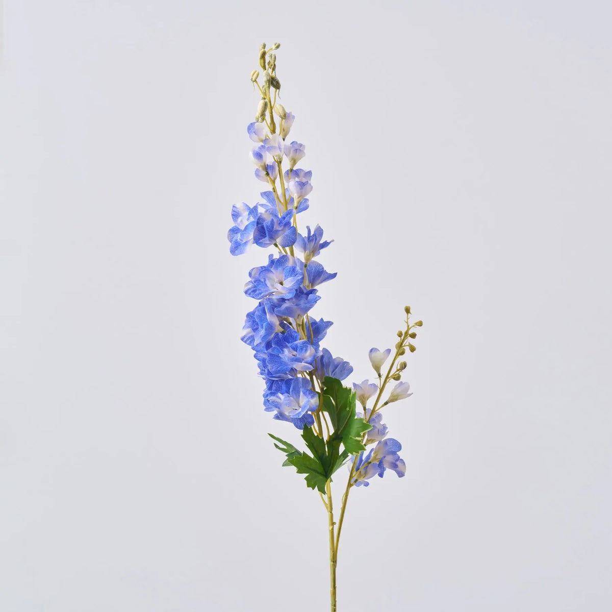 Blooming Blue Real Touch Delphinium Spray Long Stem Faux Floral 36