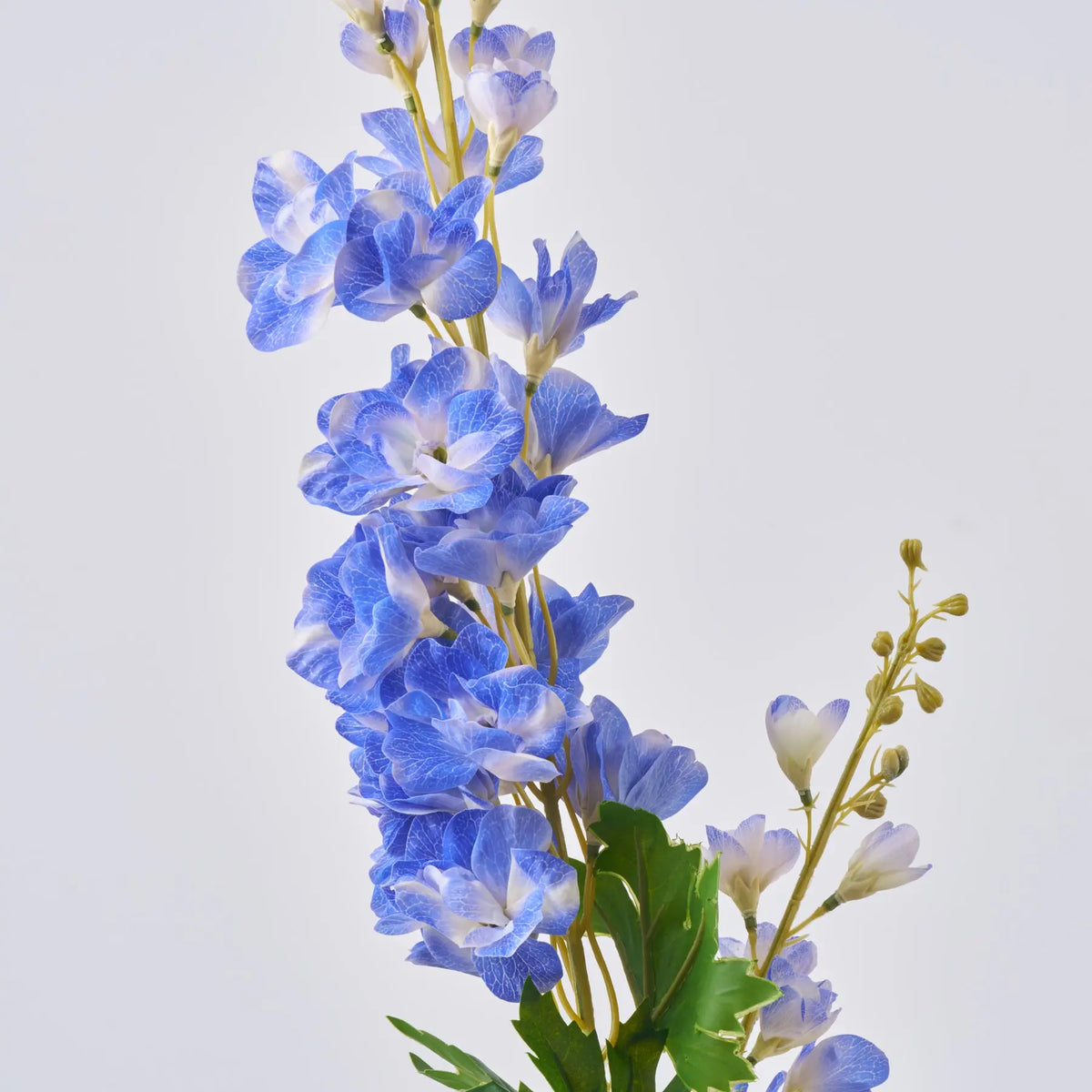Blooming Blue Real Touch Delphinium Spray Long Stem Faux Floral 36
