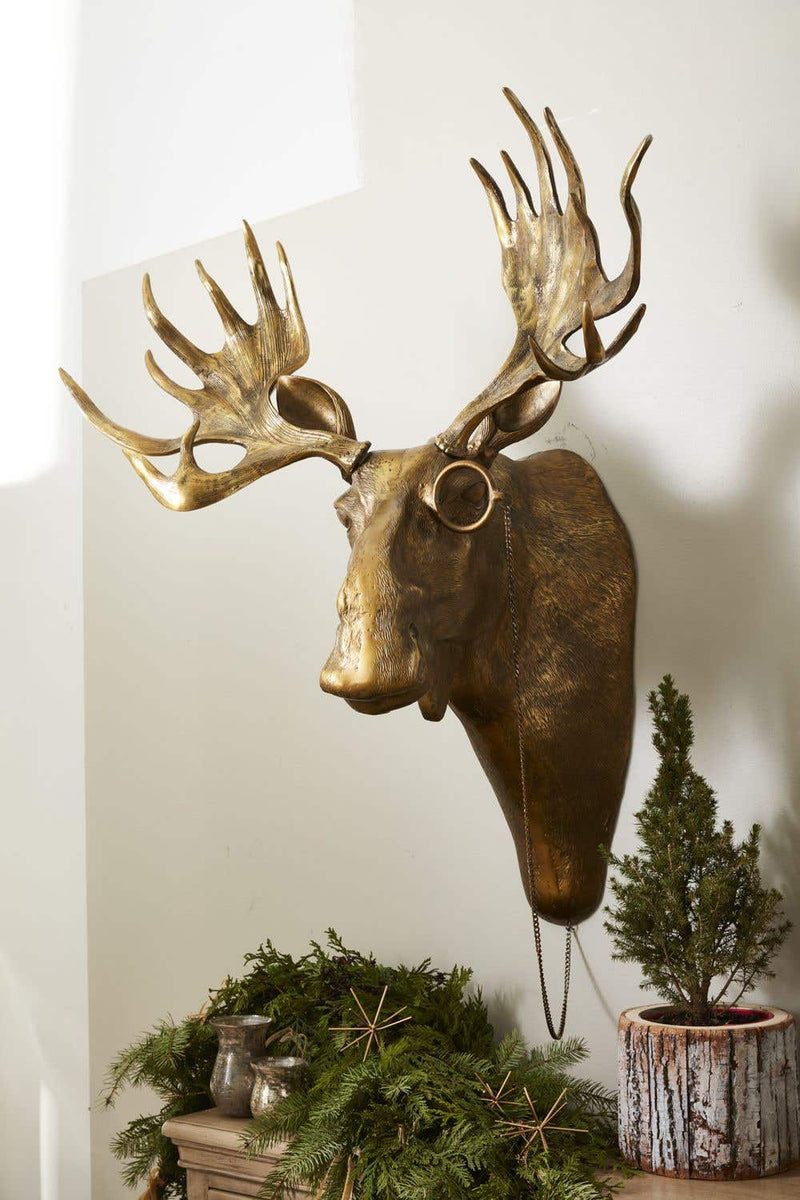 Eric + Eloise Collection - Eugene The Bull Moose Antler Monocle