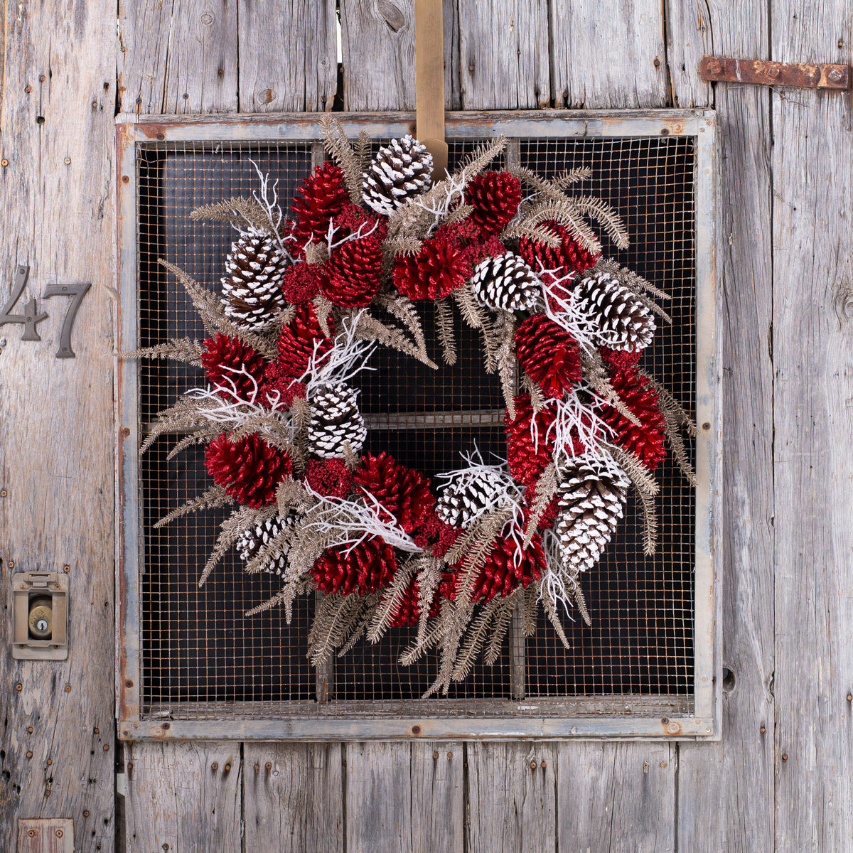 Glitter Dusted Pine Cone Flowers - Therm O Web