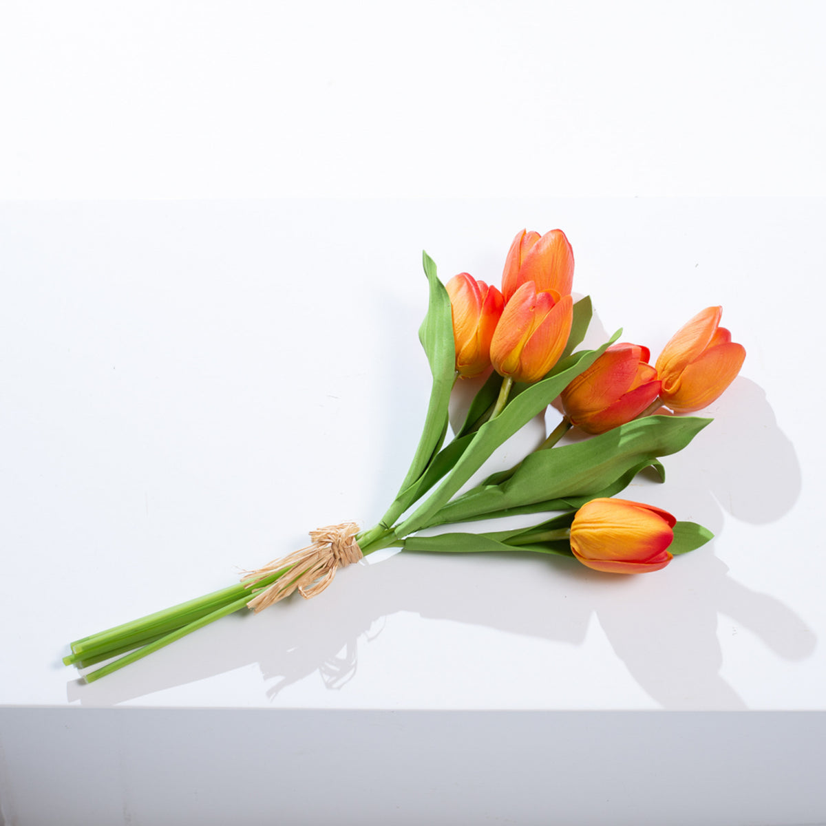 orange tulips bouquet