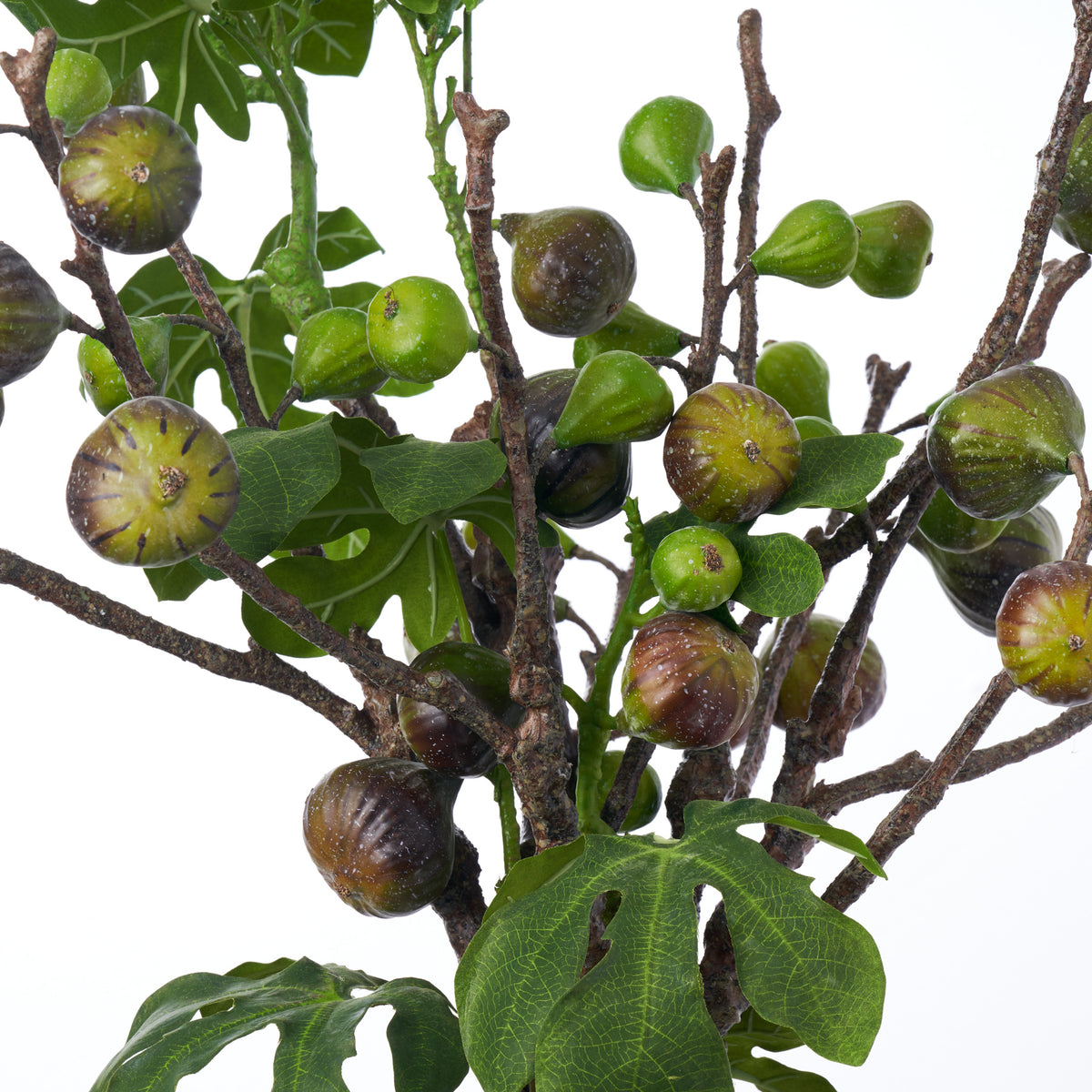 Large Fiddle Leaf Fig Branch Artificial Everyday All Season Water Illu