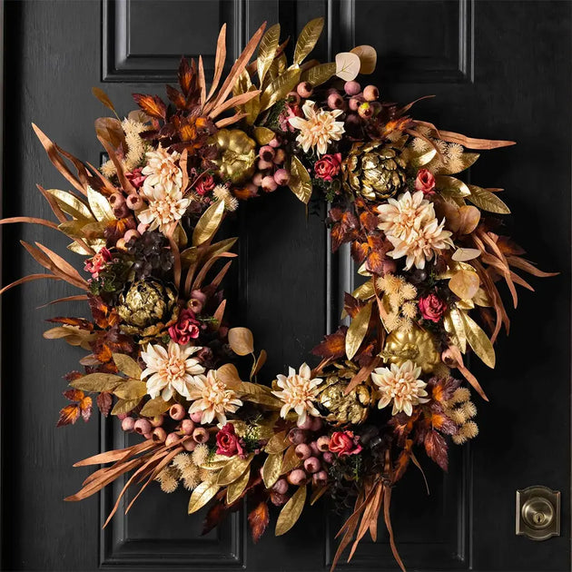 How We Create Our Luxury Handmade Wreaths - Darby Creek Trading