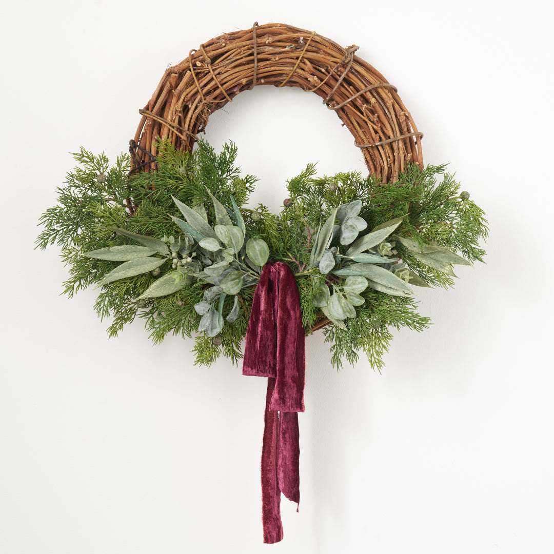 Foraged Forest Gathering - Real Touch Juniper, Needle Eucalyptus