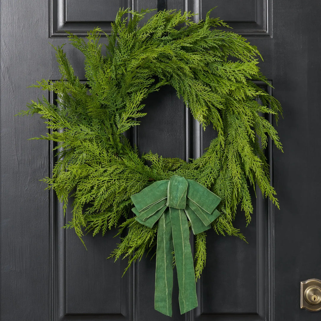 Real Touch Lebanon Cedar Outdoor Winter Greenery 24