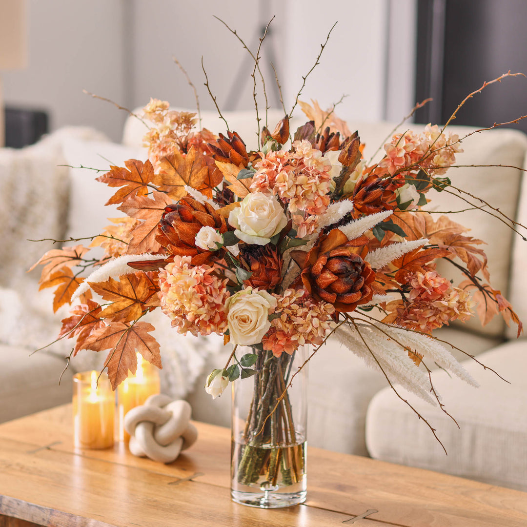 https://darbycreektrading.com/cdn/shop/files/FAR1477AutumnGrandeur-BrownDriedLookArtichoke_BeigeHydrangea_CreamRose_Foxtail_MapleLeafWaterIllusio_1_1080x.jpg?v=1722519413