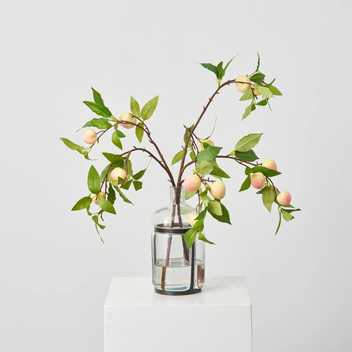 Real Touch Juniper & Wispy Pine with Variegated Holly Berry Branch ...