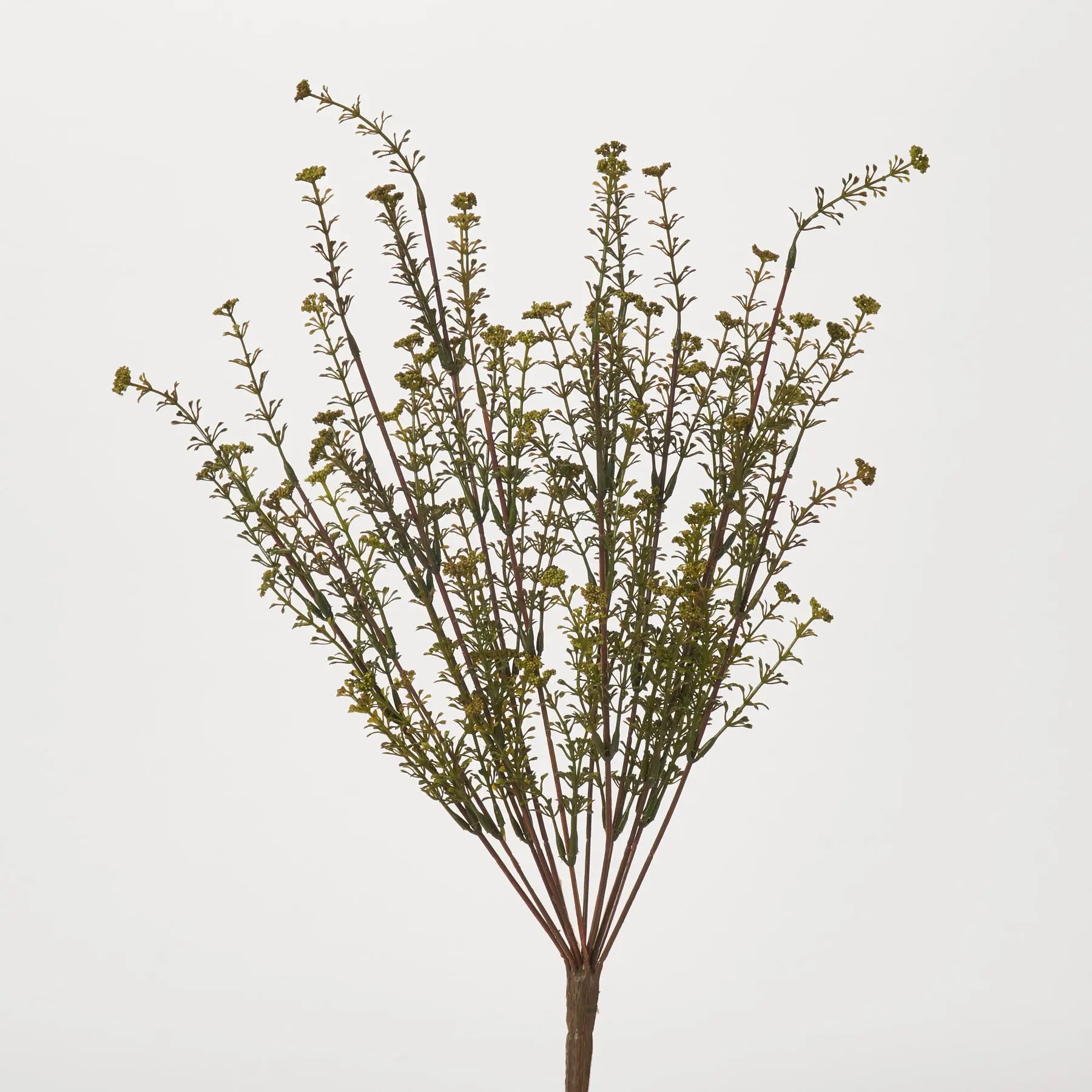 wildflower seed spray Dark Green Faux Seeding Wildflower Bush Spray - 21"