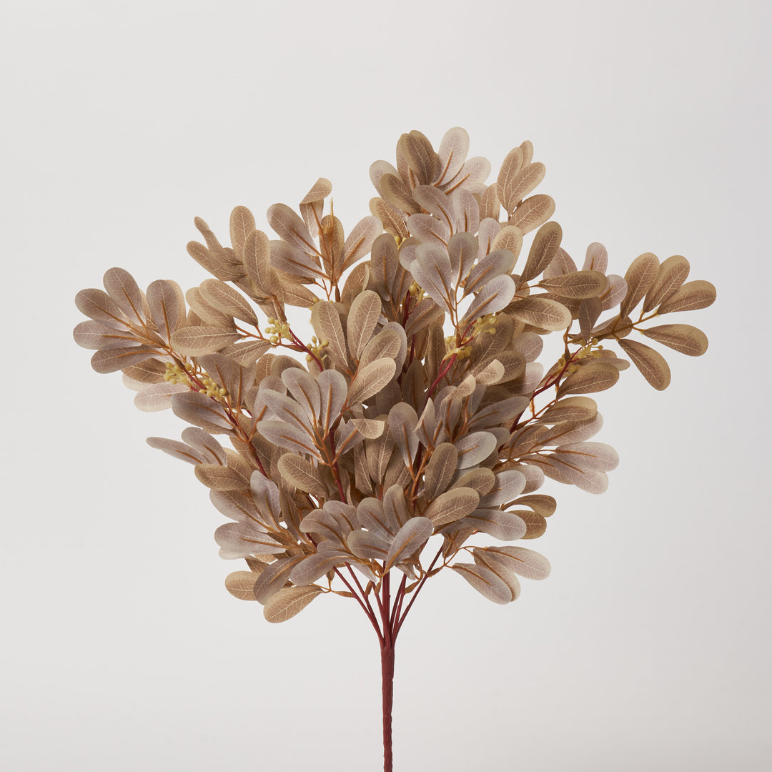 Taupe Privet Leaf Autumn Fall Foliage Bush Bouquet - 19