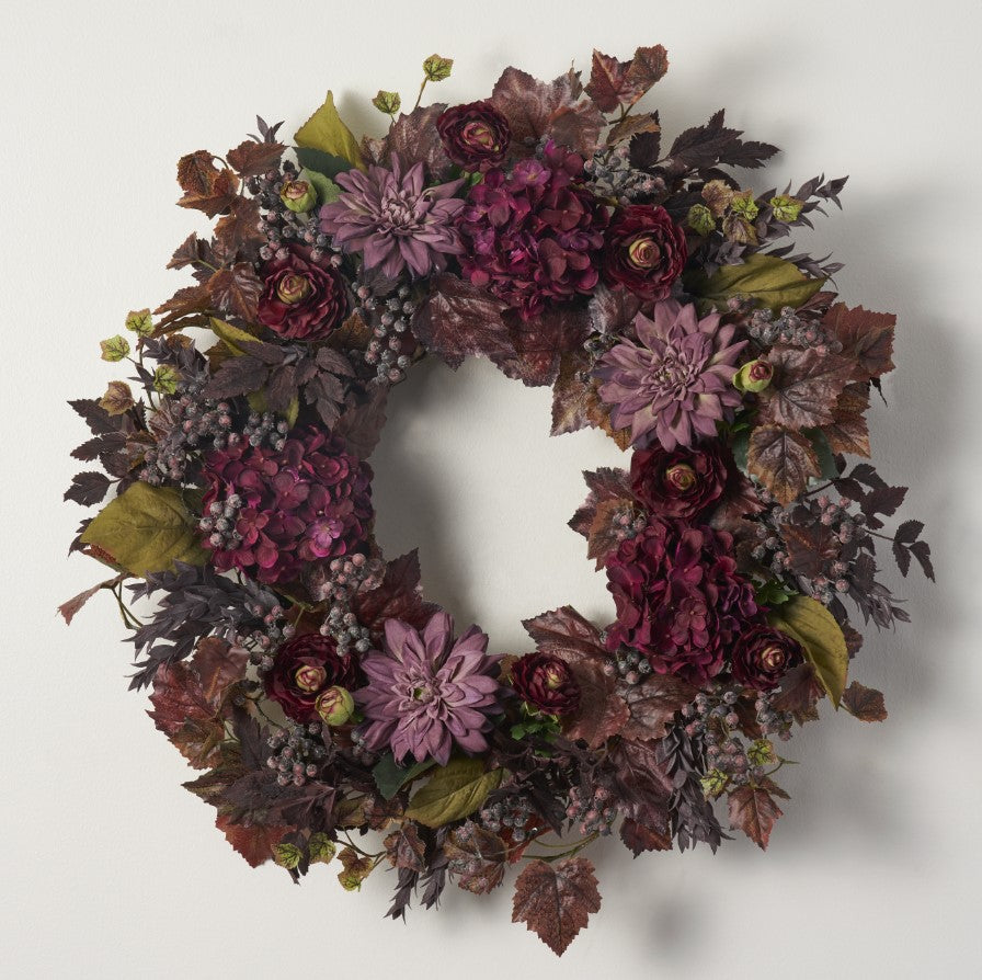 Wreaths | Fall Hydrangea Wreath | store Front Door Wreaths | Wreath for Front Door