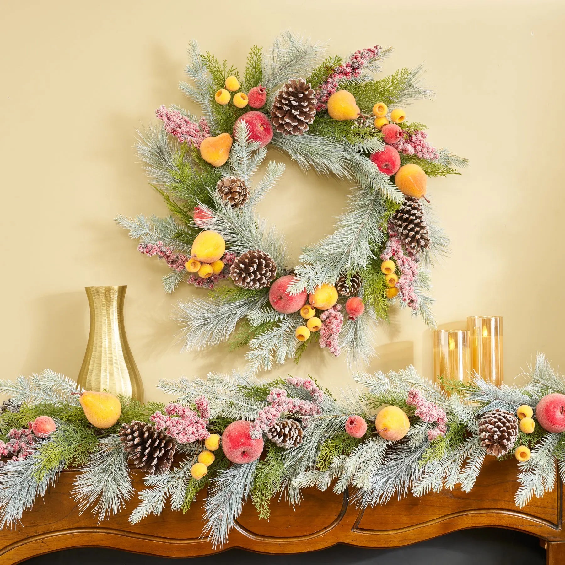Colorful Tinsel And Garland Decorations For Festive Occasions