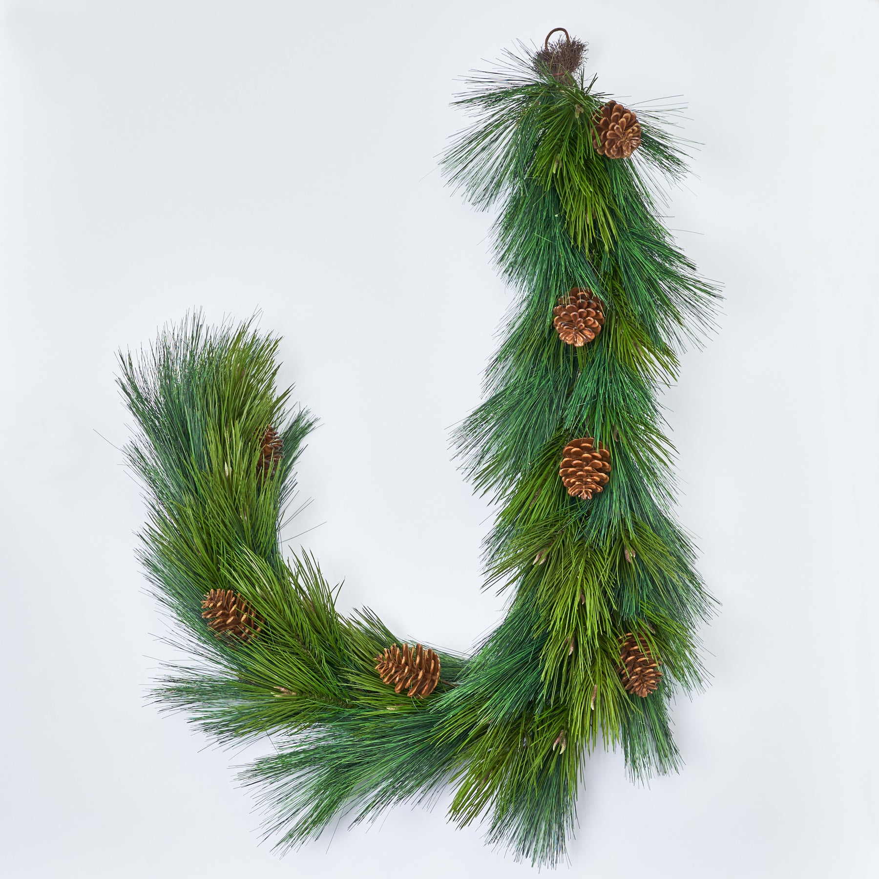  Winlyn 6' Christmas Artificial Snowy Cedar Garland Frosted Pine  Garland with Pine Cones Red Berries Winter Greenery Garland Christmas  Winter Wedding Table Runner Centerpiece Mantel Holiday Home Decor : Home 
