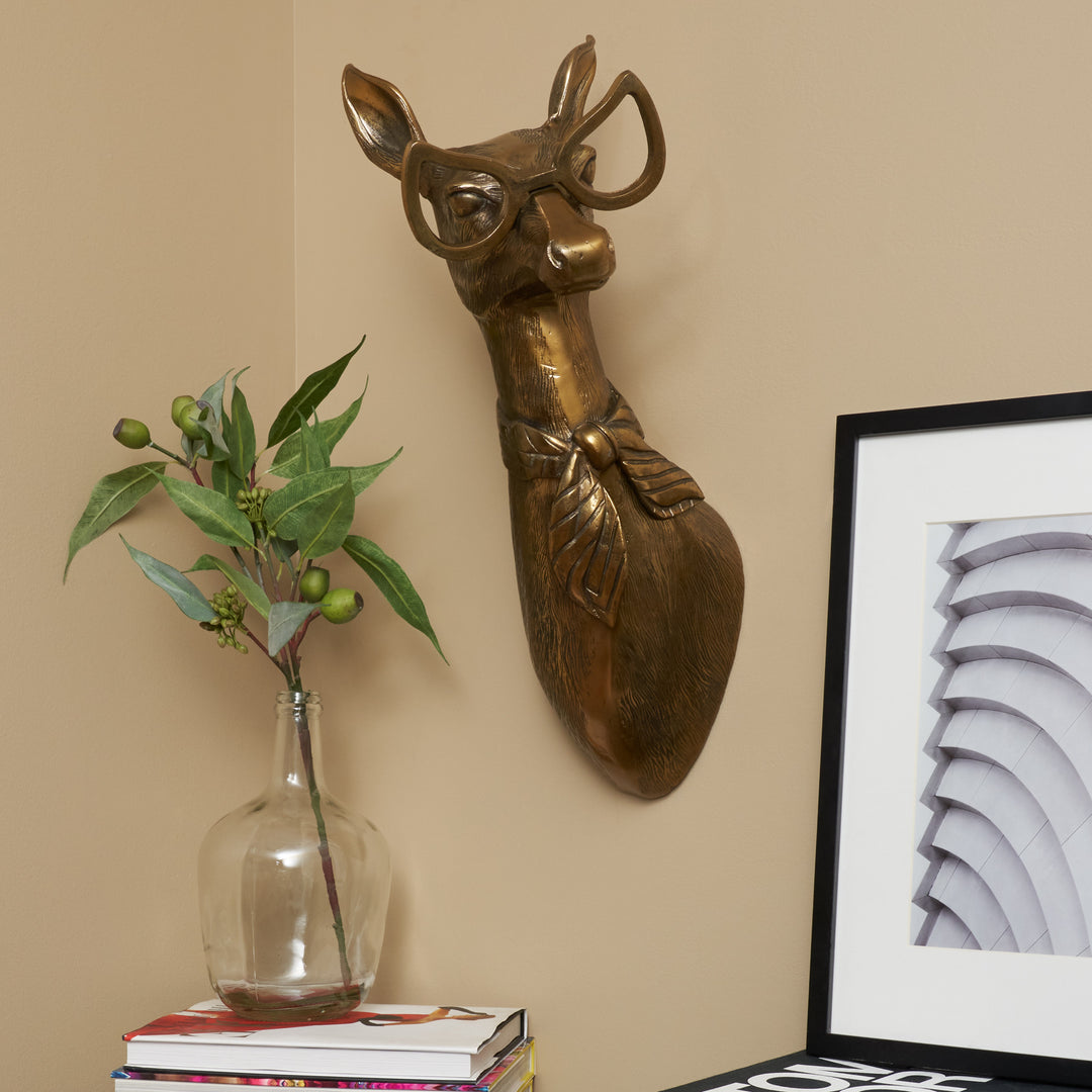 HOURGLASSアンビエントライティングエディット 2023 DEER 限定盤 Margie the Doe Wall Mount - Bronzed Female Deer Decor | Eric +