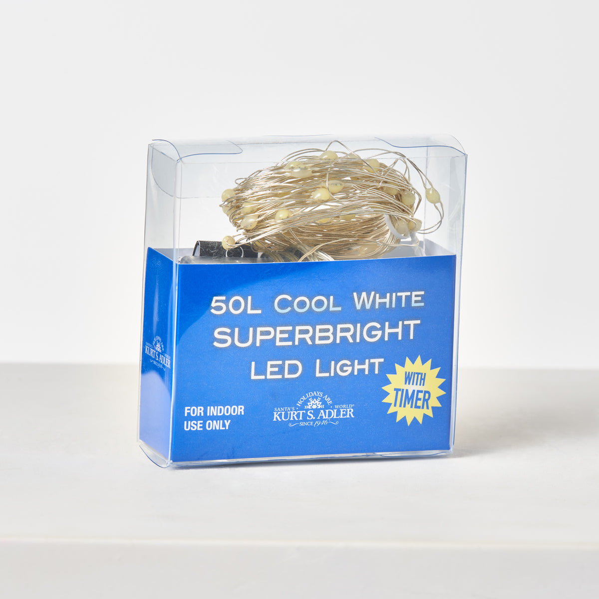 Cool White Superbright LED Battery Powered Multifunction Light String ...