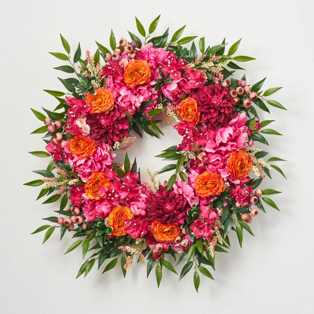 Exotic Beauty Spring Wreath - Handcrafted USA | Premium Spring
