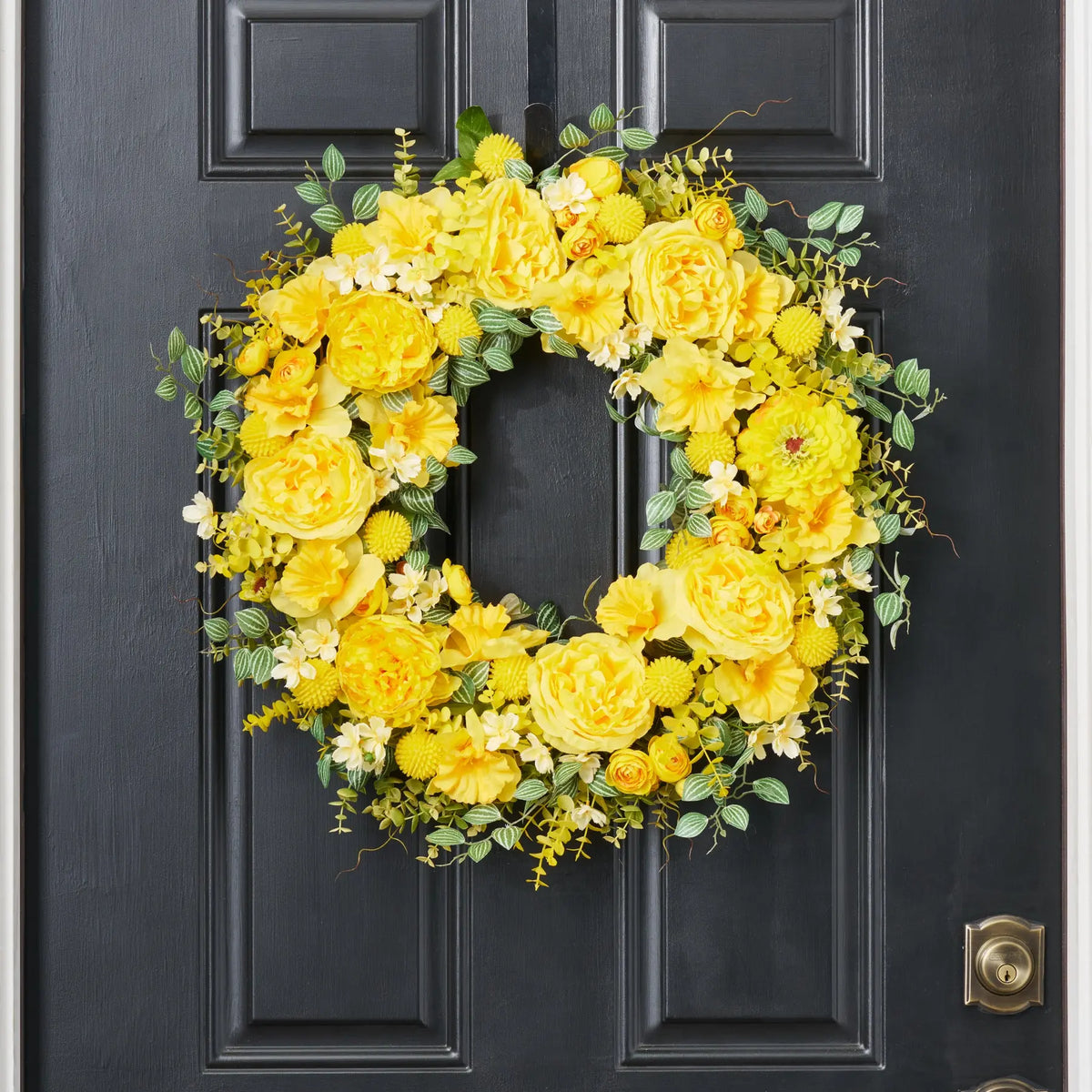Sunshine Symphony - Yellow Rose, Daffodil, Zinnia, Cosmos, Ranunculus ...
