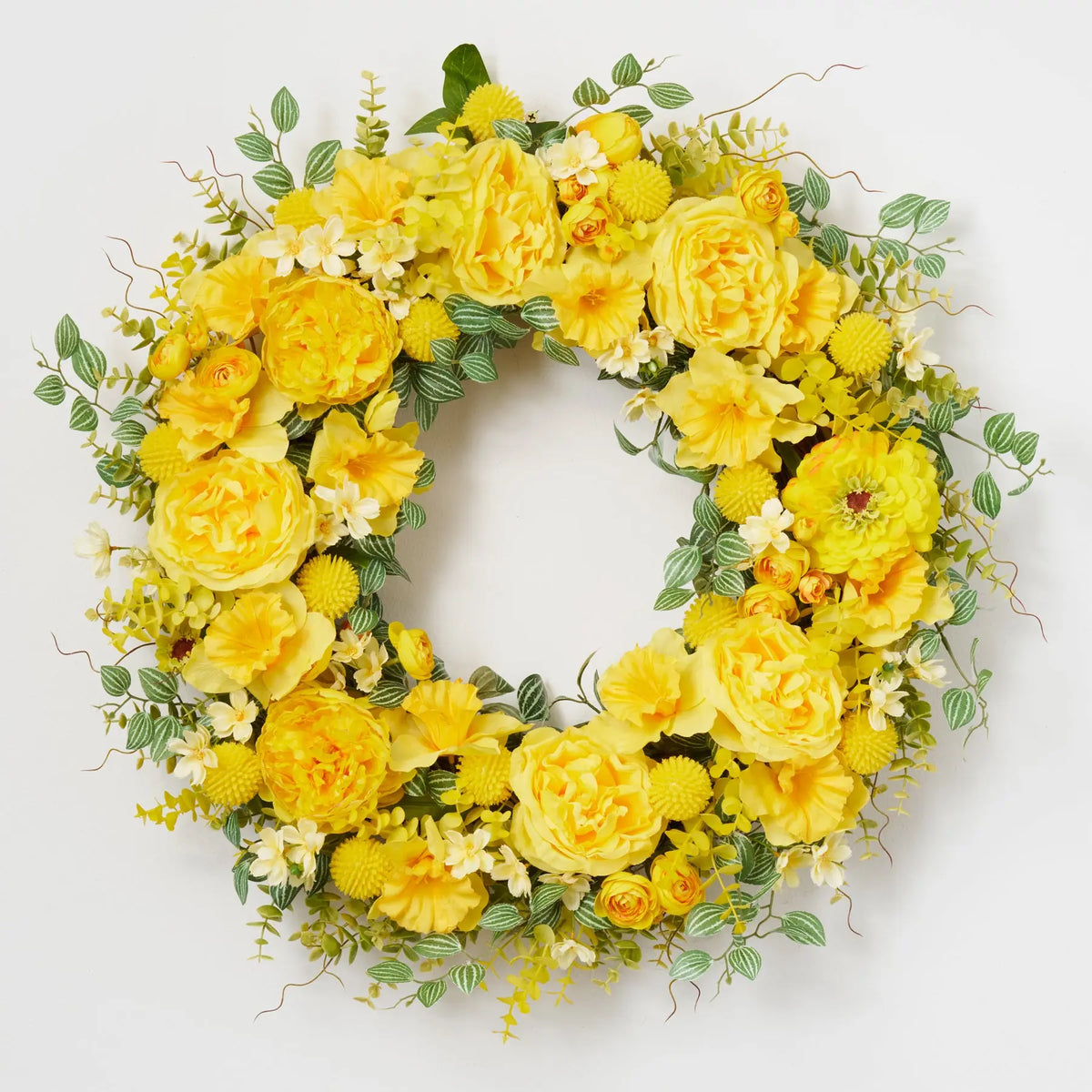 Sunshine Symphony - Yellow Rose, Daffodil, Zinnia, Cosmos, Ranunculus ...