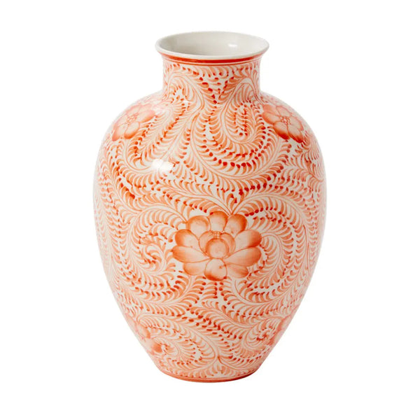 Gracie China Dutch Wax Servierschale 25,4cm – Handbemaltes Keramik-Steinzeug Mit Hawaii-Blumenmuster, Spülmaschinen- & Mikrowellengeeignet