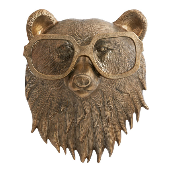 Eric Eloise Collection Beatrice the Bear with Glasses Bronzed