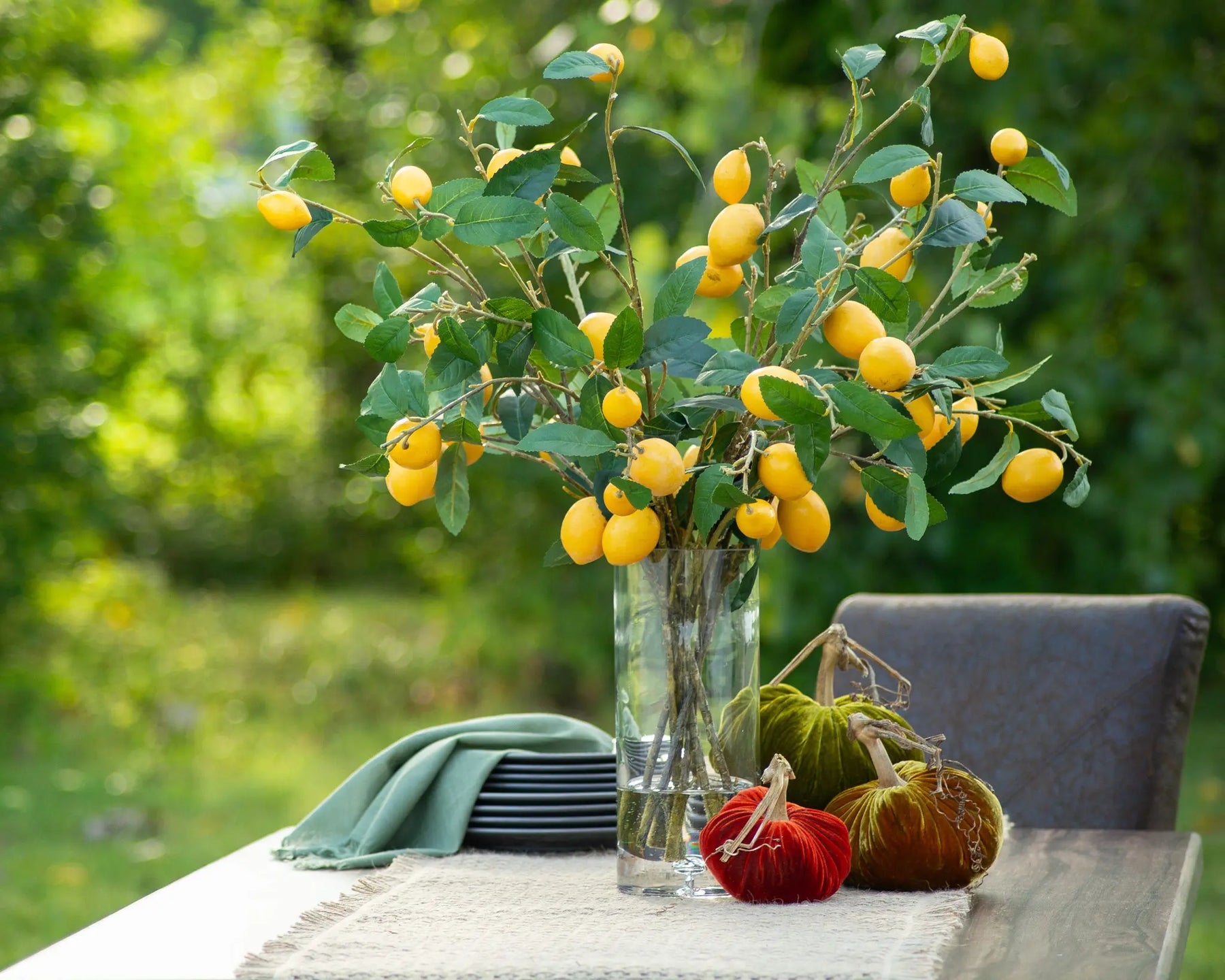 Lemon Trasing Meyer Lemon Tree Branches - Water Illusion Spring Arrangement – Darby ...