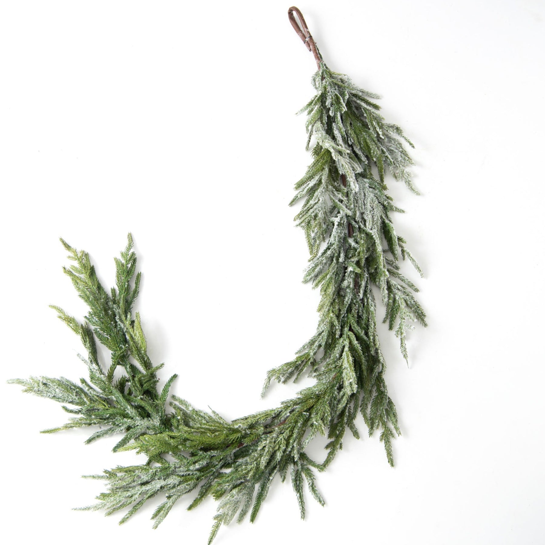 Iced Winter Pine & Eucalyptus with Country Twig Shimmering Holiday Arr –  Darby Creek Trading