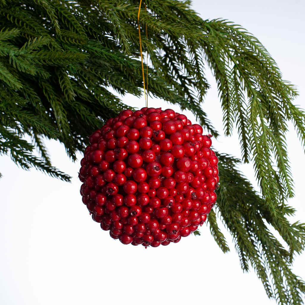 Five Strand Draping Faux Pearl & Crystal Christmas Garland Tree