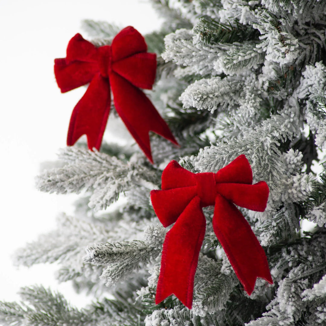 Red Christmas Bows For Tree