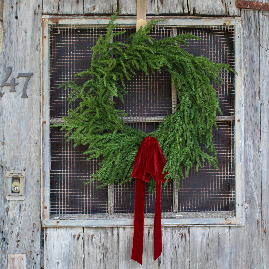 Norfolk Collection - Real Touch Norfolk Pine Front Door Norfolk Collection - Real Touch Norfolk Pine Front Door
