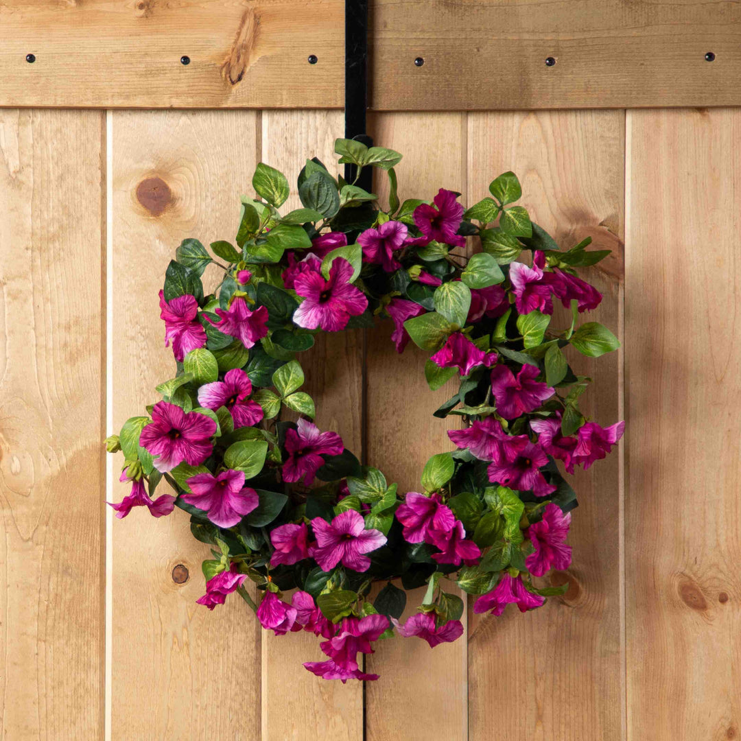 Petunia Spring and Summer Wreath PetuniaWreath Yellow and Orange Petunia outlet Wreath