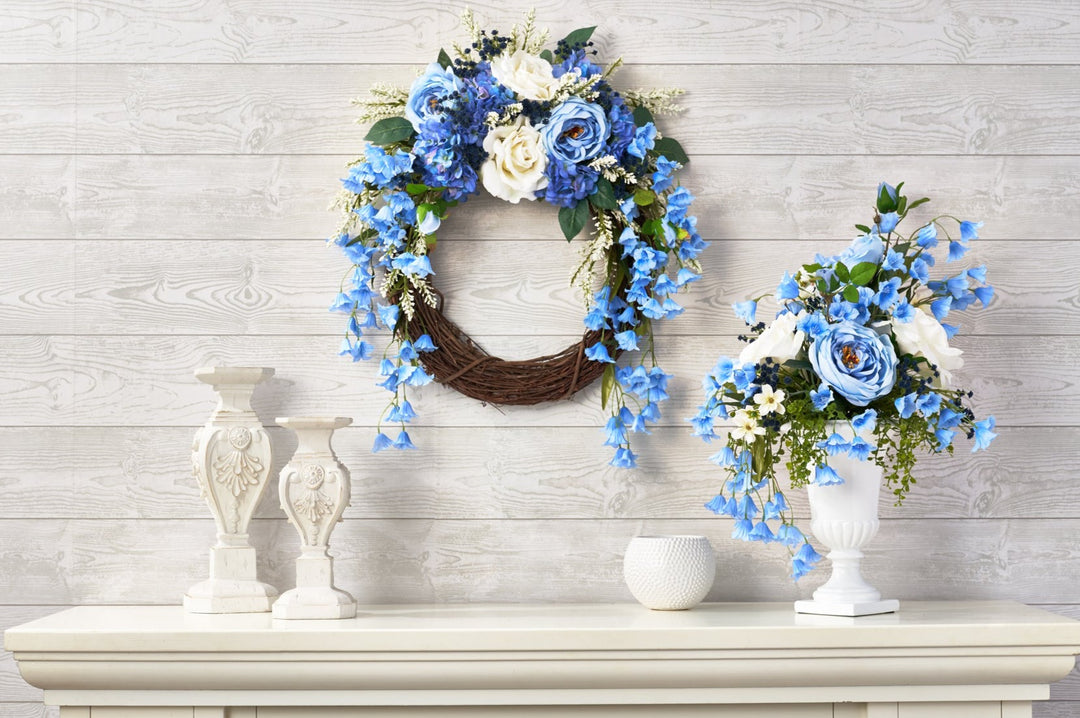 Renewed Focus - Draping Bellflower with Hues of Blue Rose