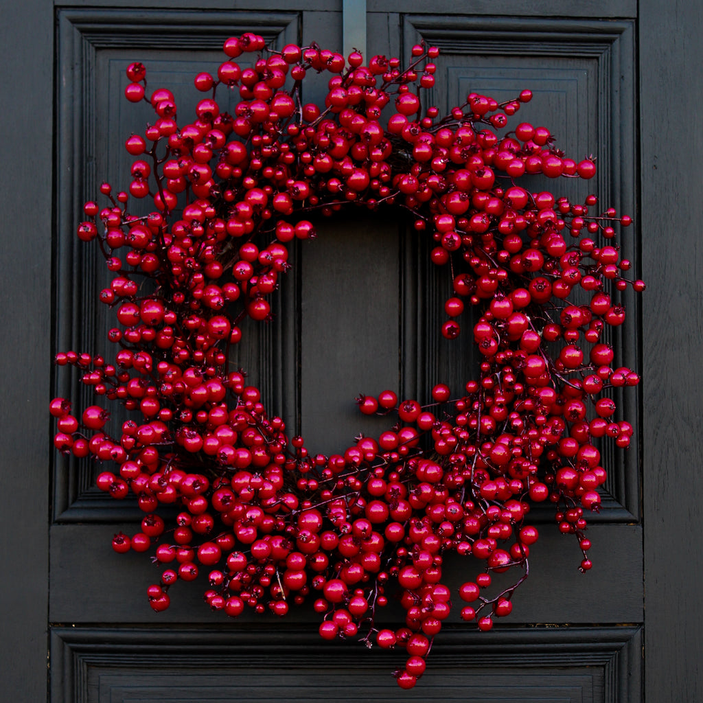 Evergreen and Berry Wreath